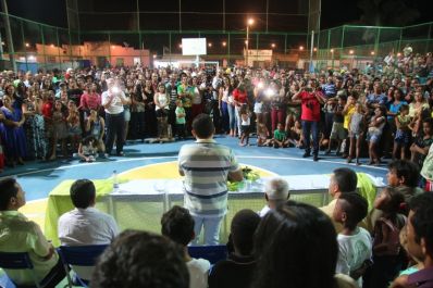 Cafu Barreto inaugura Complexo de Educação, Esporte e Lazer em Ibititá
