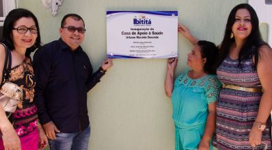 Ibititá: Cafu Barreto inaugura nova Casa de Saúde em Salvador