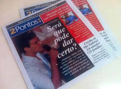 Jornal 2 Pontos chega às ruas com novo perfil