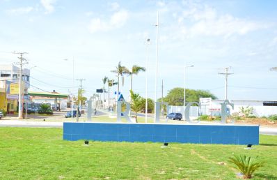 Irecê: Luizinho Sobral inaugura revitalização de mais uma entrada da cidade