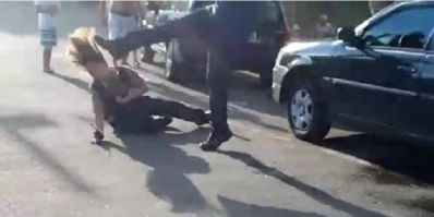 Homem é detido após agredir esposa delegada e guarda que tentou conter violência