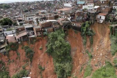 Capital baiana registra novos deslizamentos