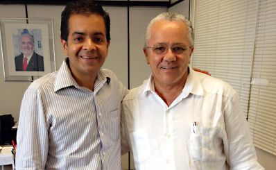 Luizinho Sobral se reúne com secretário estadual de Relações Institucionais 