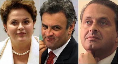 Ibope: Dilma tem 38% das intenções de voto; Aécio, 23% e Campos, 9%