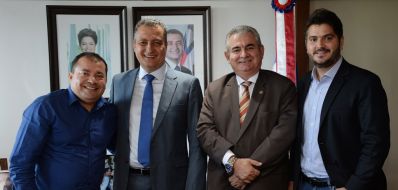 Cafu Barreto se reúne com governador Rui Costa