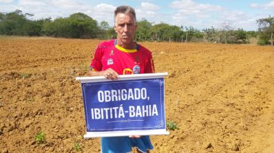 Agricultor de Ibititá vai disputar São Silvestre