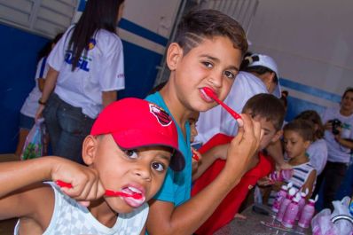 Prefeitura e ABO realizam ação de saúde bucal no bairro São Francisco