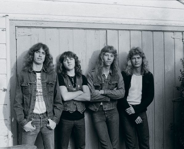 Dave Mustaine e o Metallica (Brian Lew)