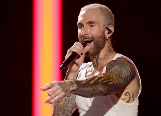 Adam Levine em show do Maroon 5 em 2025 (Foto: Kevin Winter / Getty Images for iHeartRadio)