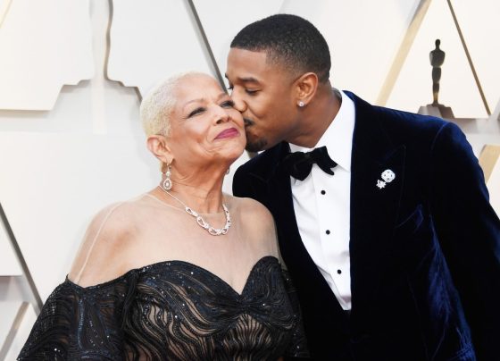Michael B. Jordan e mãe