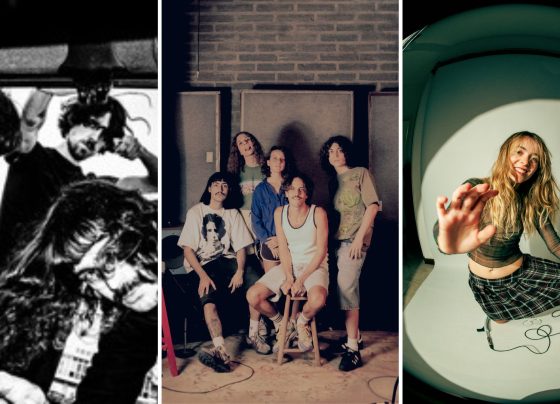 Atrações principais da 6ª edição do Circuito – Nova Música, Novos Caminhos: da direita para a esqueda; MAQUINA, Exclusive Os Cabides e Janine (Fotos: Divulgação/ Francisco Cabrita, Shay Ng e Isabella Moriconi)