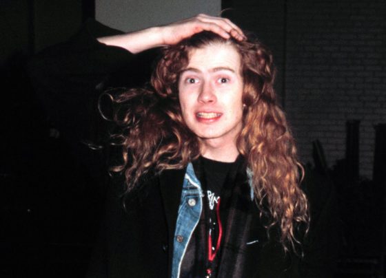 Dave Mustaine, do Megadeth, em 1987 (Foto: Jim Steinfeldt / Michael Ochs Archives / Getty Images)