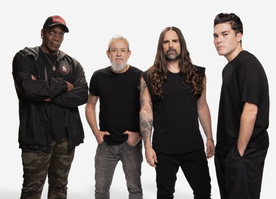 Sepultura em 2025 (E-D): Derrick Green, Paulo Xisto, Andreas Kisser, Greyson Nekrutman - Foto: Stephanie Veronezzi