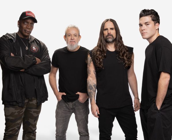Sepultura em 2025 (E-D): Derrick Green, Paulo Xisto, Andreas Kisser, Greyson Nekrutman - Foto: Stephanie Veronezzi