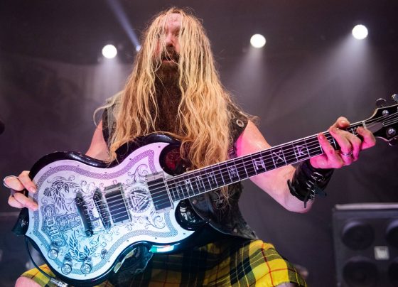 Zakk Wylde durante show do Black Label Society em 2022 (Foto: Scott Dudelson / Getty Images)