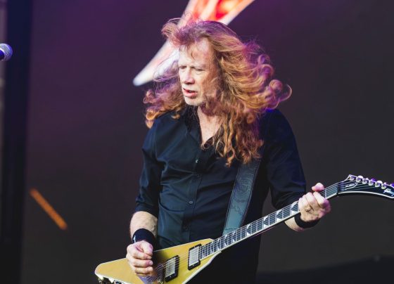Dave Mustaine, do Megadeth, em 2024