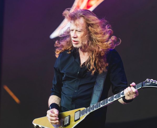 Dave Mustaine, do Megadeth, em 2024