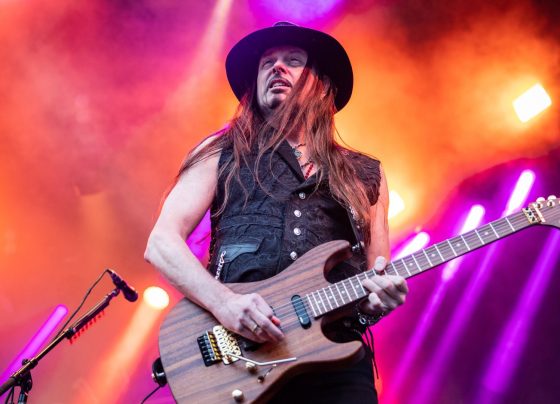 Reb Beach em apresentação do Whitesnake, em 2022 (Foto: Per Ole Hagen/Redferns)