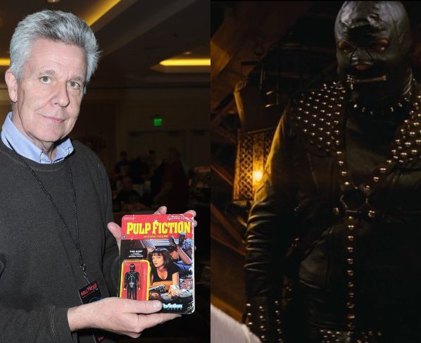 Stephen Hibbert interpretou Gimp em 'Pulp Fiction' (Fotos: Albert L. Ortega/Getty Images e Reprodução/Miramax)